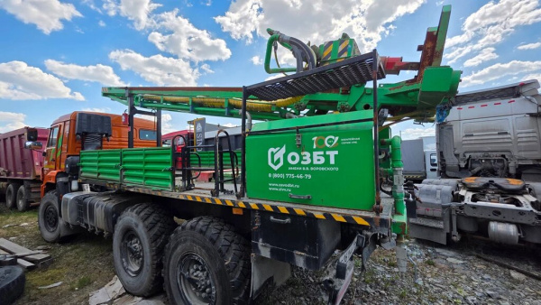Завод буровых технологий 5071 на шасси КамАЗ 43118 6x6 Буровая установка 5071-0000010-02 — Б/У, 2023 г.