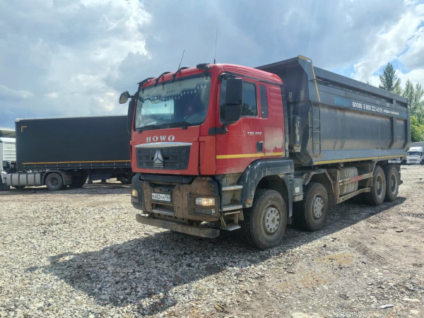 Howo T5G 8x4 Самосвал ZZ3317V384GE1 — Б/У, 2022 г.