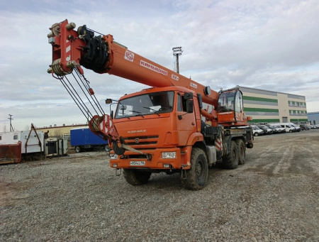 КамАЗ 43118 6x6 Автокран КС-55729-5К-31 — Б/У, 2024 г.