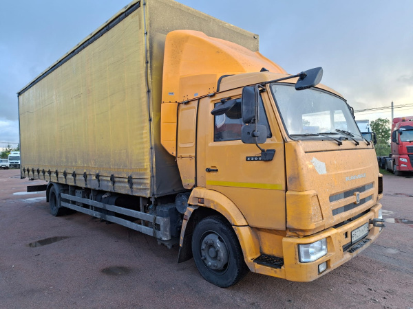 Коммерческие грузовики К7В на шасси КамАЗ 4308 4x2 Бортовой K7B002 — Б/У, 2023 г.