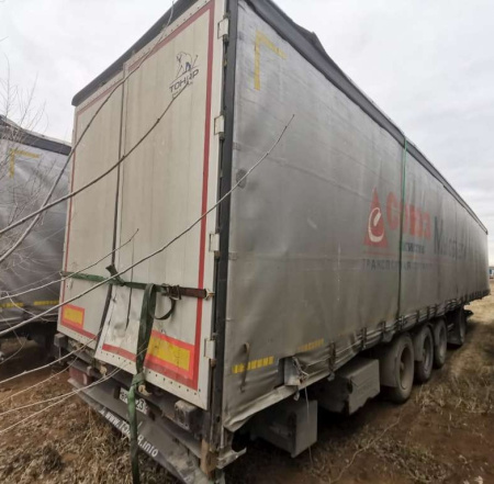 ТОНАР 97882 Полуприцеп шторный — Б/У, 2020 г.