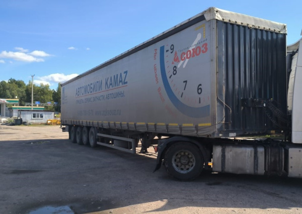 ТОНАР 97463 Полуприцеп шторный — Б/У, 2019 г.