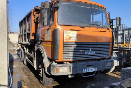 КУПАВА 6731* на шасси МАЗ 5516Х5 6x4 Самосвал — Б/У, 2018 г.