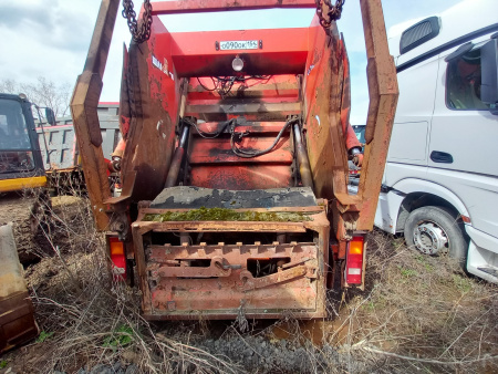 Мценский завод Коммаш КО-427 на шасси МАЗ 6312 6x4 Мусоровоз КО-427-90 — Б/У, 2016 г.