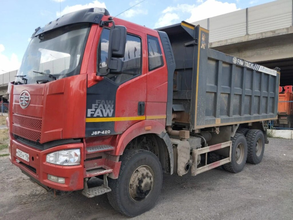 FAW J6 6x6 Самосвал CA3250P66K24L1TE5 — Б/У, 2022 г.