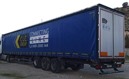 Тонар 9746 Полуприцеп шторный 974611 — Б/У, 2019 г.