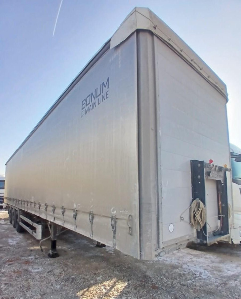 BONUM 9142 Полуприцеп шторный 914296-04 — Б/У, 2024 г.