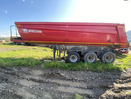 Wielton NW-3 Полуприцеп самосвальный NW3S30НP — Б/У, 2018 г.