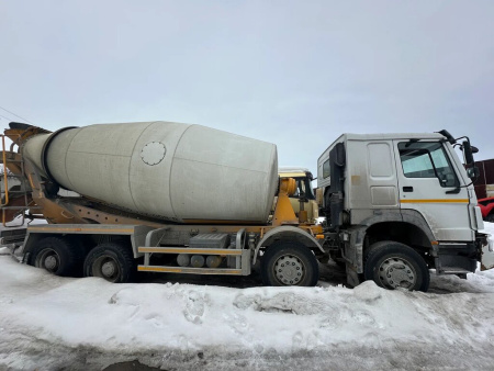 Howo ZZ 8x4 Автобетоносмеситель ZZ5407GJBS3267E — Б/У, 2023 г.
