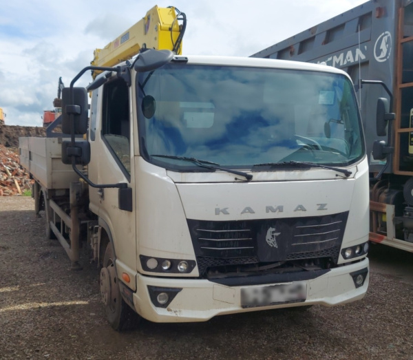 Кран центр "КАМАЗ" 659800 с КМУ Hyva Crane HST3.2E3 — Б/У, 2024 г.