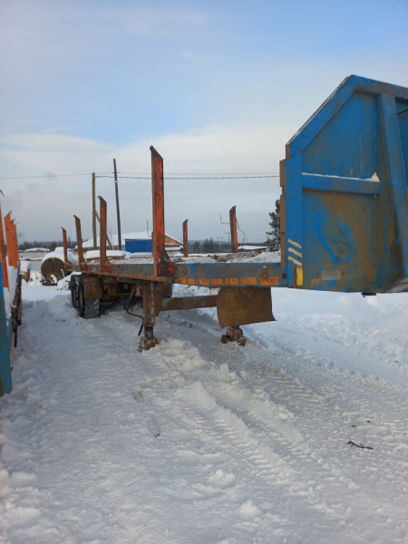 УралСпецТранс 9465 Полуприцеп бортовой 94654L — Б/У, 2022 г.