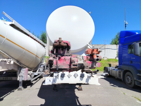 BONUM 914230 Полуприцеп цистерна для сыпучих грузов — Б/У, 2023 г.