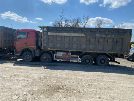 Howo T5G 8x4 Самосвал ZZ3317V386GE1 — Б/У, 2023 г.