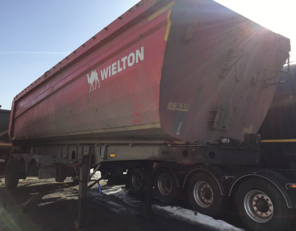 Wielton NW-3 Полуприцеп самосвальный NW3S33PK — Б/У, 2018 г.
