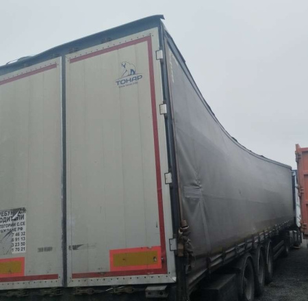 ТОНАР 9888 Полуприцеп шторный — Б/У, 2020 г.