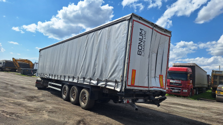 BONUM 914296-04 Полуприцеп шторный — Б/У, 2024 г.