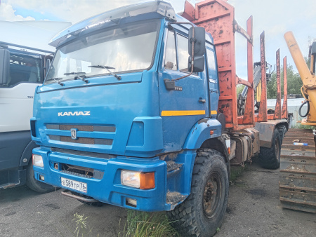Феникс 780523 на шасси КамАЗ 43118 6x6 Сортиментовоз с КМУ — Б/У, 2017 г.