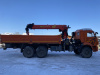 Кран центр "КАМАЗ" 659100 на шасси КамАЗ 43118 6x6 Бортовой с КМУ — Б/У, 2022 г.