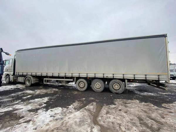 Туймазинский завод автобетоновозов 5885 Полуприцеп шторный 588510 — Б/У, 2023 г.