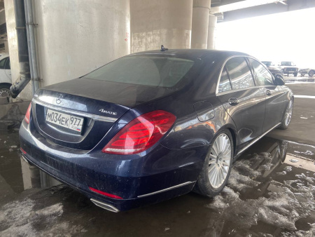 Mercedes-Benz S-CLASS 500 4MATIC L — Б/У, 2016 г.