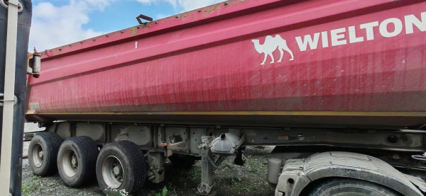 Wielton NW-3 Полуприцеп самосвальный NW3S24НP — Б/У, 2019 г.