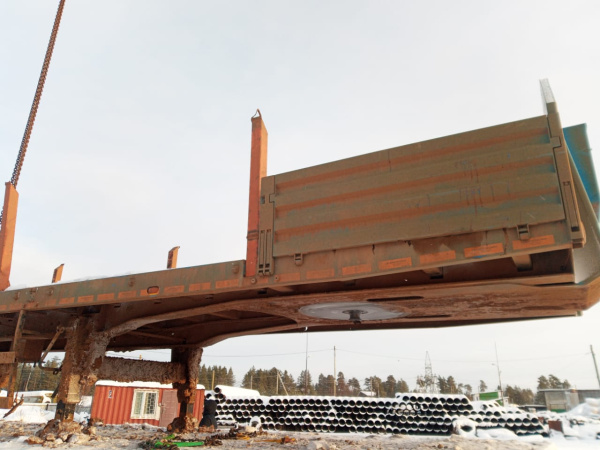 УралСпецТранс 9465 Полуприцеп бортовой 94654L — Б/У, 2022 г.