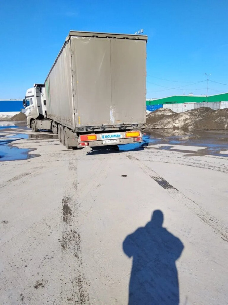KOLUMAN S Полуприцеп шторный — Б/У, 2018 г.