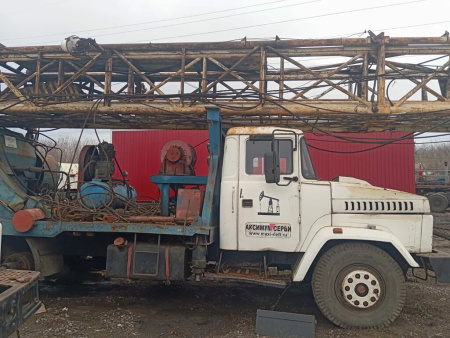 Ишимбайский машиностроительный завод УПА-60М на шасси КрАЗ 65053 6x4 Установка подъемная — Б/У, 2016 г.