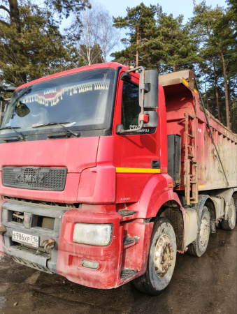 КамАЗ 65201 8x4 Самосвал 65201-43 — Б/У, 2017 г.
