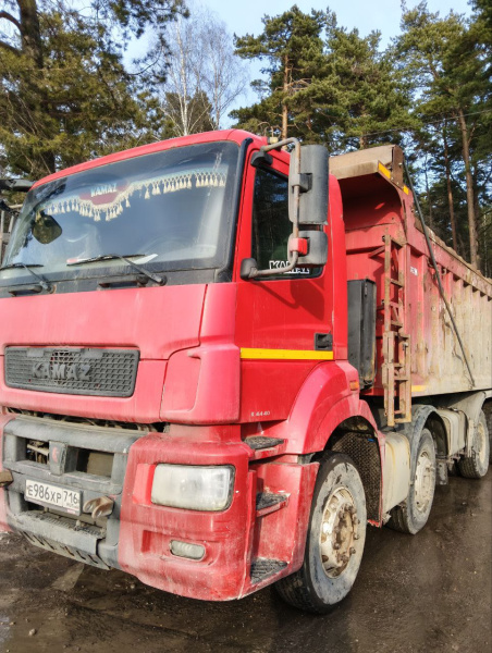 КамАЗ 65201 8x4 Самосвал 65201-43 — Б/У, 2017 г.
