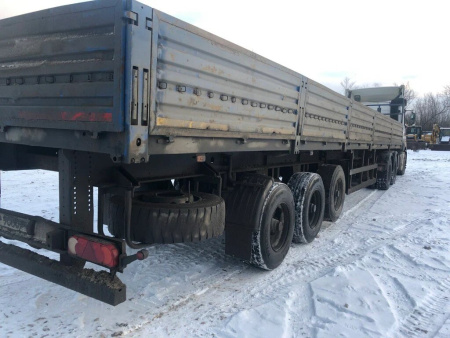 Туймазинский завод автобетоновозов 5885 Полуприцеп бортовой 588513 — Б/У, 2023 г.