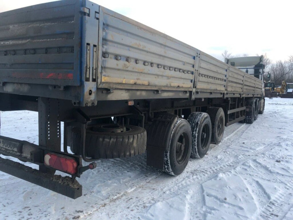 Туймазинский завод автобетоновозов 5885 Полуприцеп бортовой 588513 — Б/У, 2023 г.