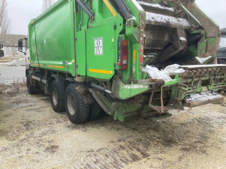Завод специальной техники GPM на шасси MAN TGS 6x4 Мусоровоз GPM IV 22H25P — Б/У, 2018 г.
