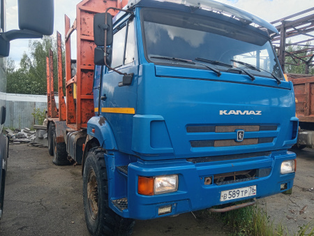 Феникс 780523 на шасси КамАЗ 43118 6x6 Сортиментовоз с КМУ — Б/У, 2017 г.