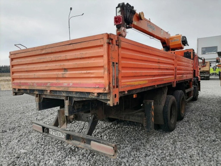 Агропромсервис 4382 на шасси КамАЗ 65115 6x4 Бортовой с КМУ 438230 — Б/У, 2022 г.