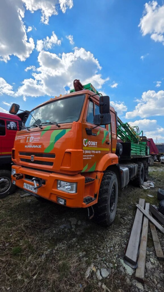 Завод буровых технологий 5071 на шасси КамАЗ 43118 6x6 Буровая установка 5071-0000010-02 — Б/У, 2023 г.