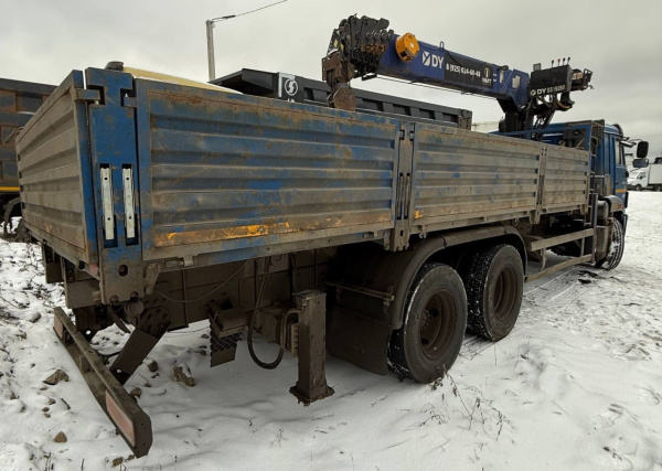 АВТОФЛАГМАН 3375 на шасси КамАЗ 65117 6x4 Бортовой с КМУ 337539 — Б/У, 2021 г.