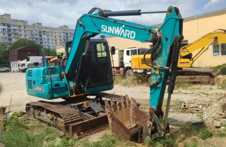 SUNWARD SWE80E9 Мини-экскаватор — Б/У, 2023 г.