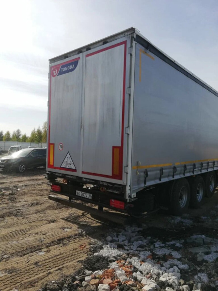 ICE BEAR TDZ94 Полуприцеп шторный TDZ9401XXY — Б/У, 2023 г.