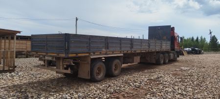 САВ (СпецАвто-Восток) 9318 Полуприцеп тяжеловоз 2 оси 93182E8 — Б/У, 2023 г.