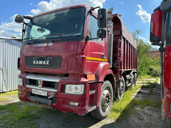 КамАЗ 65801 8x4 Самосвал 65801-001-68 — Б/У, 2021 г.