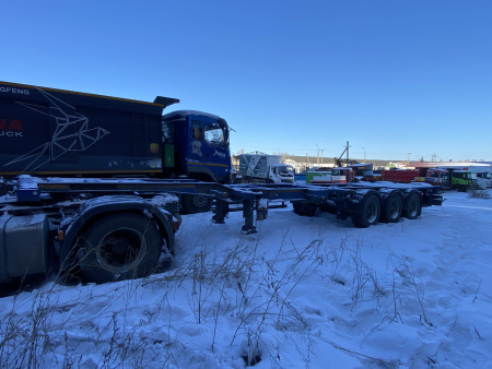 ЧМЗАП 9906 Полуприцеп контейнеровоз 3 оси 99064H-04 — Б/У, 2022 г.
