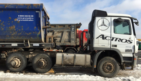 Mercedes-Benz Actros 6x4 Седельный тягач 3346 S — Б/У, 2018 г.