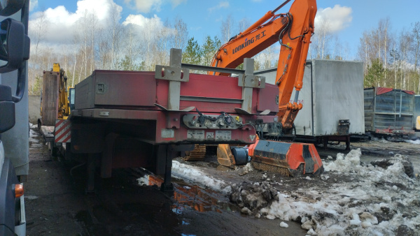 ЮТЕРБОРГ 985234 Полуприцеп тяжеловоз 3 оси — Б/У, 2022 г.