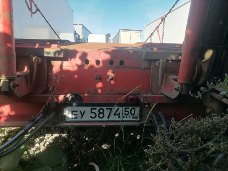 Kassbohrer LB4 Полуприцеп тяжеловоз 4 оси LB4E — Б/У, 2015 г.