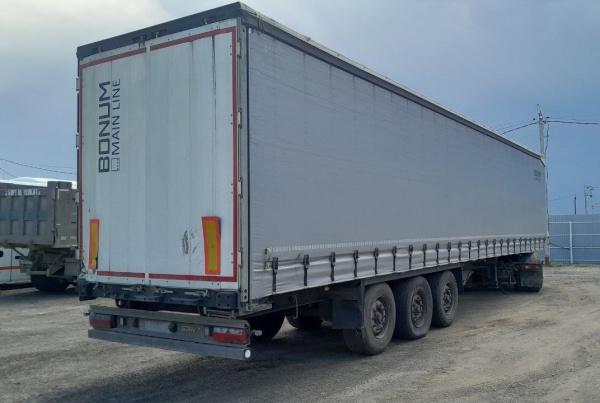 BONUM 914296-04 Полуприцеп шторный — Б/У, 2024 г.