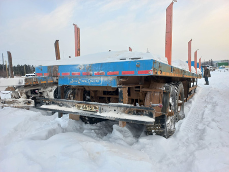 УралСпецТранс 9465 Полуприцеп бортовой 94654L — Б/У, 2022 г.