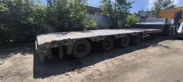 Тверьстроймаш 9939 Полуприцеп тяжеловоз 4 оси 993941 — Б/У, 2020 г.