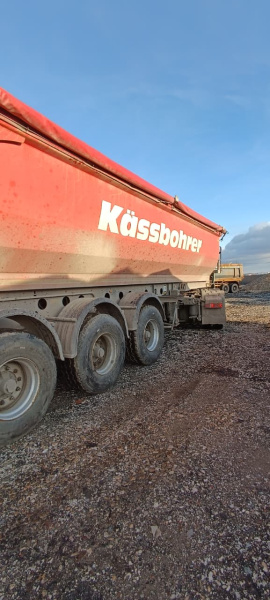 Kassbohrer DL Полуприцеп самосвальный Kassbohrer DL — Б/У, 2023 г.