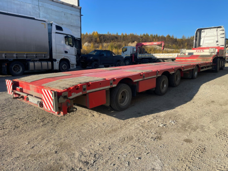 Тверьстроймаш 9939 Полуприцеп тяжеловоз 4 оси 993941-0023 — Б/У, 2024 г.